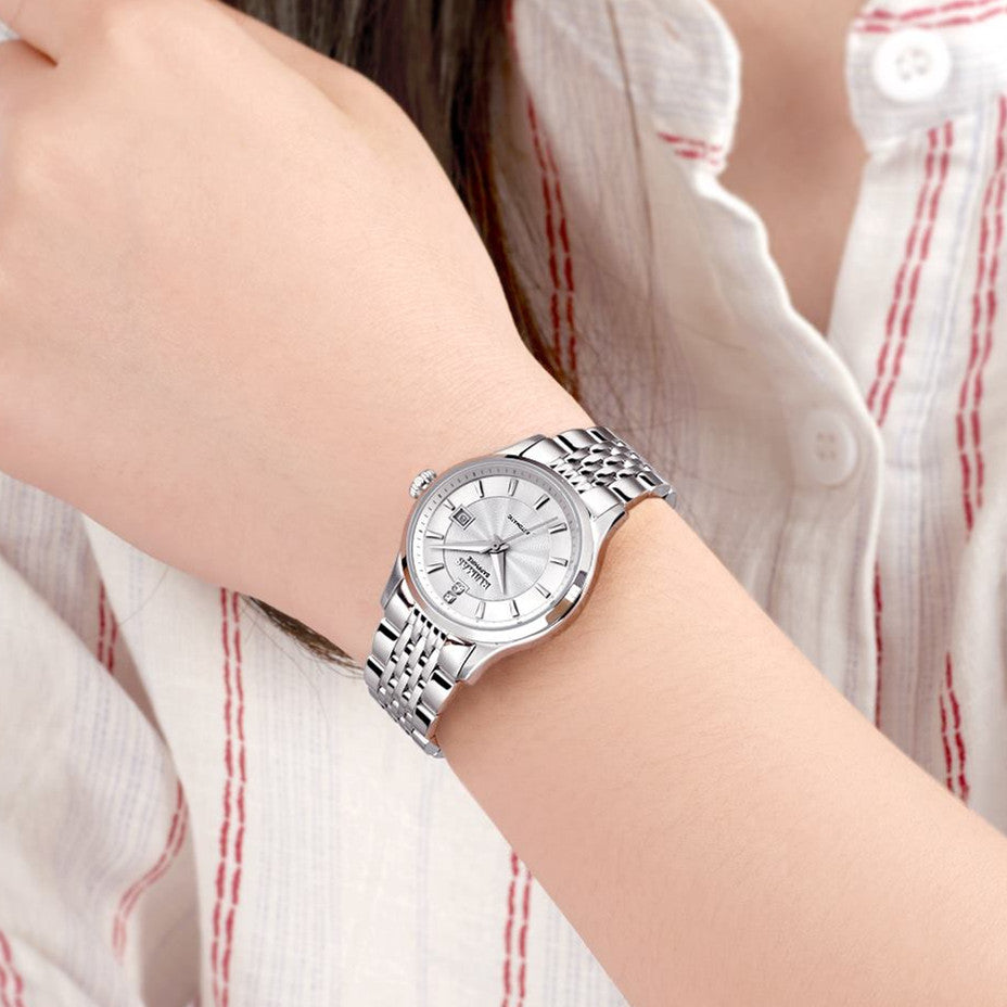 RUIMAS Brand Luxury Women Automatic Mechanical Watches Fashion Ladies Business Casual Wristwatch Sapphire Clock Reloj Mujer 6755