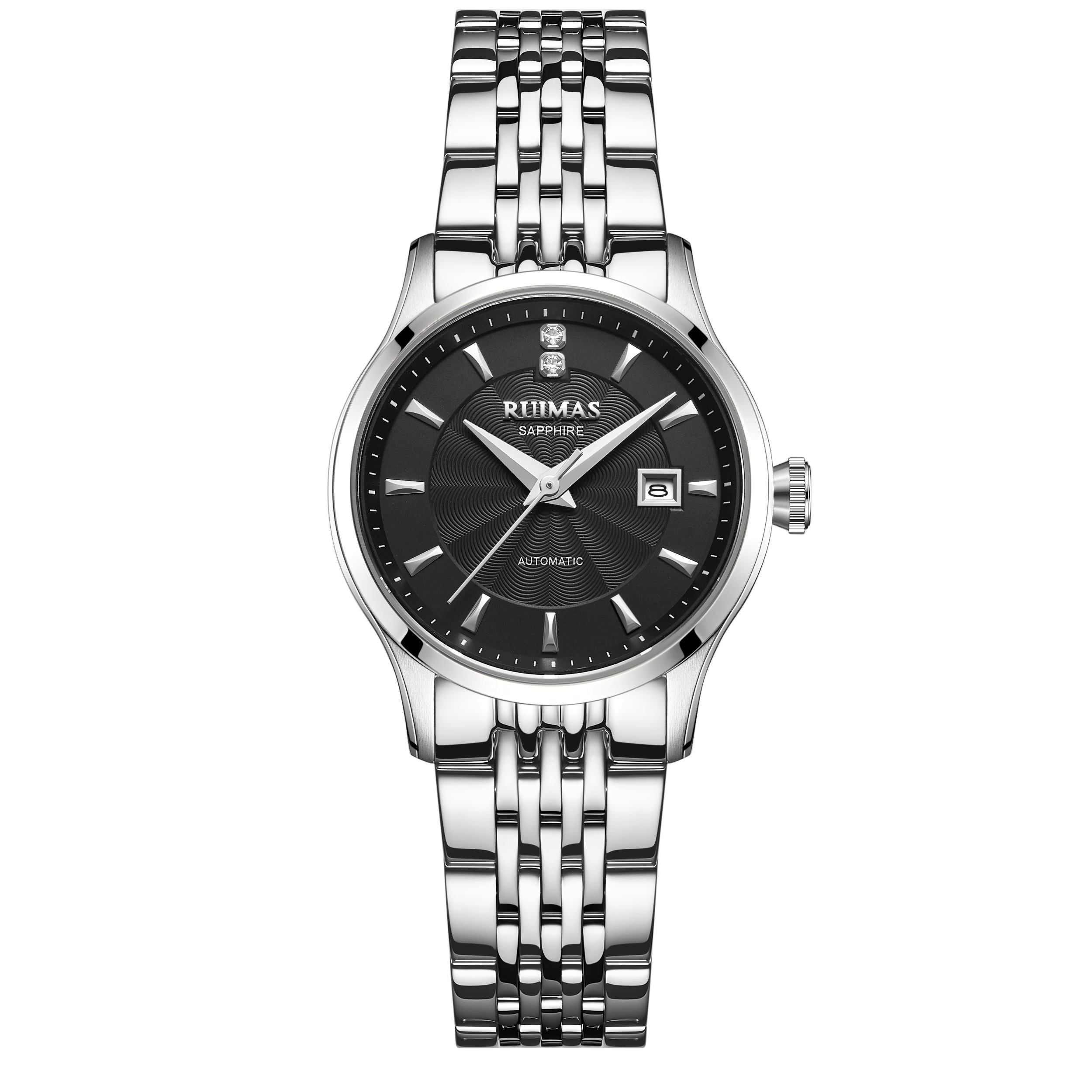 RUIMAS Brand Luxury Women Automatic Mechanical Watches Fashion Ladies Business Casual Wristwatch Sapphire Clock Reloj Mujer 6755